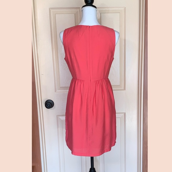 👔🟥Clearance 3/$12! Coral fit and flare sleeveless dress - Picture 2 of 8